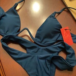 Cider Blue Bathing Suit (Small)